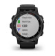 Descent Mk2S, Carbon Grey DLC with Black Silicone Band - 010-02403-04 - Garmin